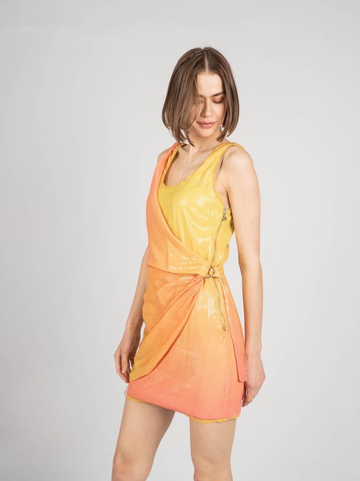 Patrizia Pepe Dress Woman's Yellow