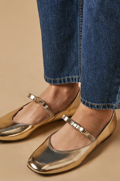Pippin Bow Detail Mary Jane Ballet Pump