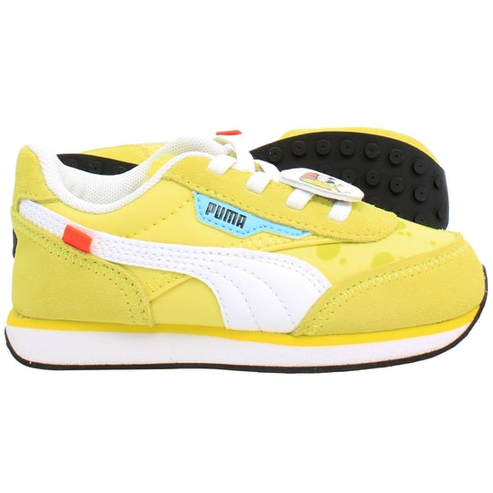 Zapatillas Puma Future Rider Spongebob para niños amarillas - Image 4