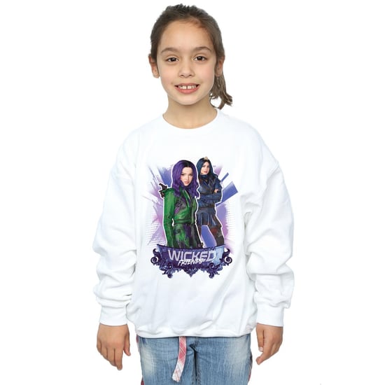 Disney Girls The Descendants Wicked Friends Sweatshirt (White) - Image 2