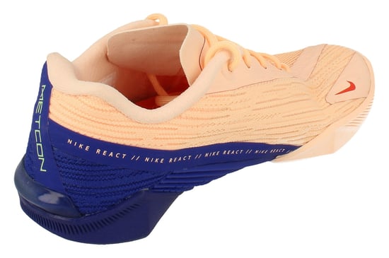 Nike Womens React Metcon Turbo Orange Trainers