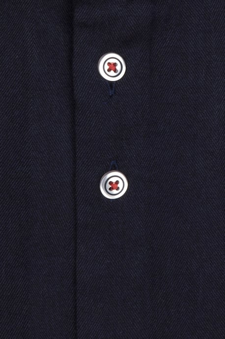 R2 Casual Soft Collar Shirt Navy