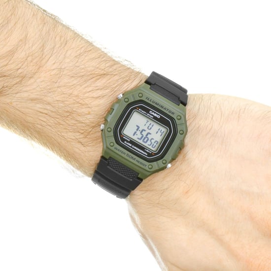 Casio Casio Collection Men's Black Watch W-218H-3AVEF - Image 2