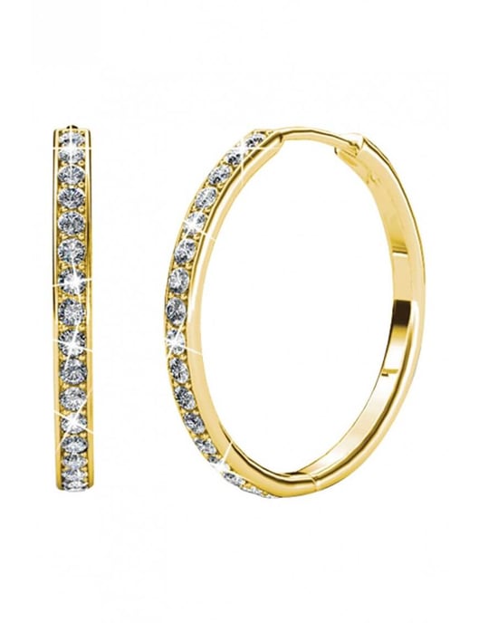 Pendientes Chic - Oro y Cristal - Image 4