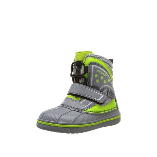 Crocs AllCast Duck Kids Grey/Green Boots
