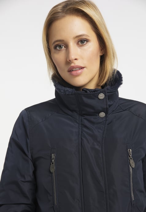 Dreimaster Winter jacket women marine - Image 5