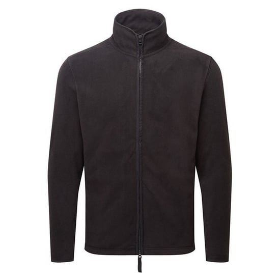 Premier Mens Artisan Fleece Jacket (Black) - Image 1