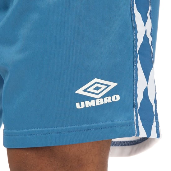 Men's Umbro Diamond Taped Tricot Shorts in Blue