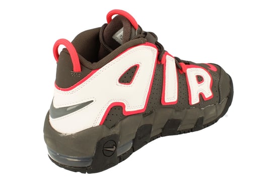 Nike Air More Uptempo Gs Basketball Black Trainers - Image 3