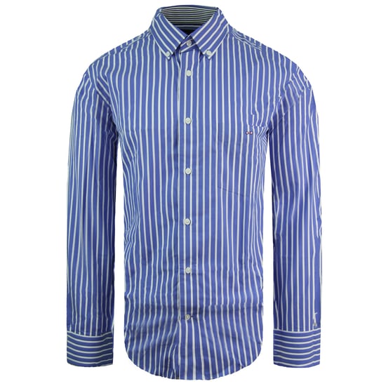 Camisa Oxford azul/blanca regular para hombre de Eden Park - Image 1