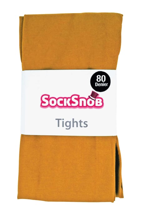 Mallas largas de invierno de colores opacos Sock Snob Womens 80 Den - Image 2