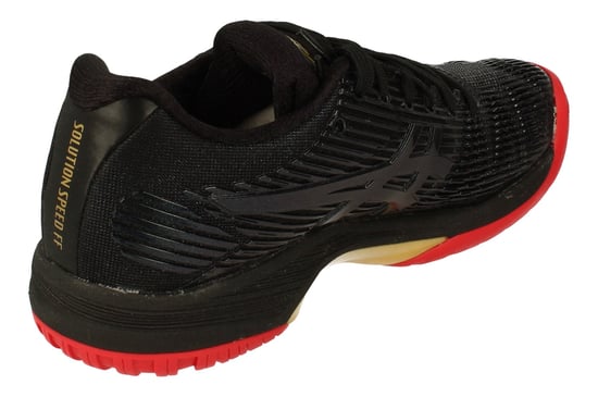 Asics Solution Speed Ff L.E. Womens Tennis Shoes Black - Image 3