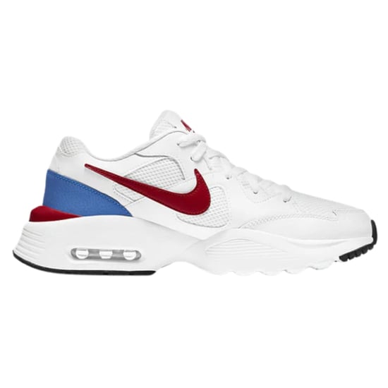 Zapatillas de deporte blancas con Swoosh rojo Air Max Fusion de Nike - Image 1