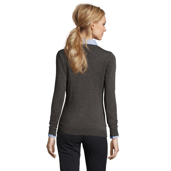 SOLS Womens/Ladies Glory Jumper (Charcoal Melange) - Image 2