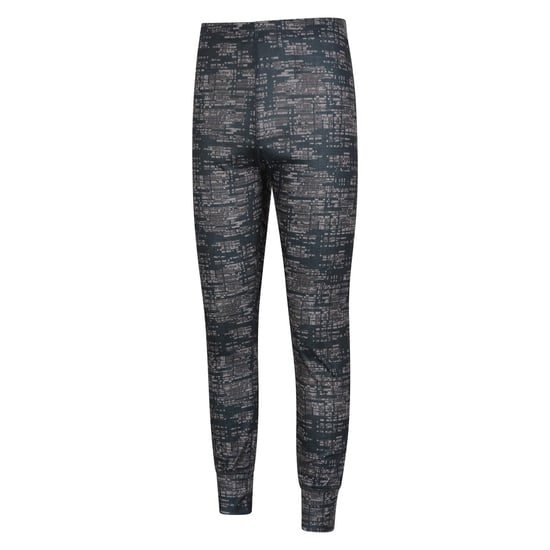 Mountain Warehouse Mens Talus Dash Print Thermal Bottoms (Black) - Image 4
