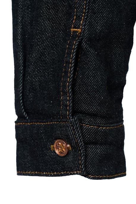 Caroline Tensen Rana Blouse Denim Zwart - Image 6