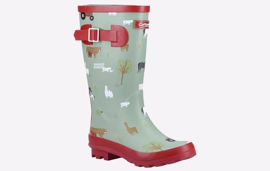 Cotswold Farmyard MEMORY FOAM Wellington Junior - Image 2