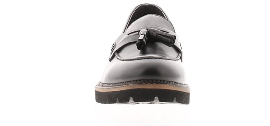 Hush Puppies Womens Shoes Loafers Flat Ginny Leather Slip On black - Image 3