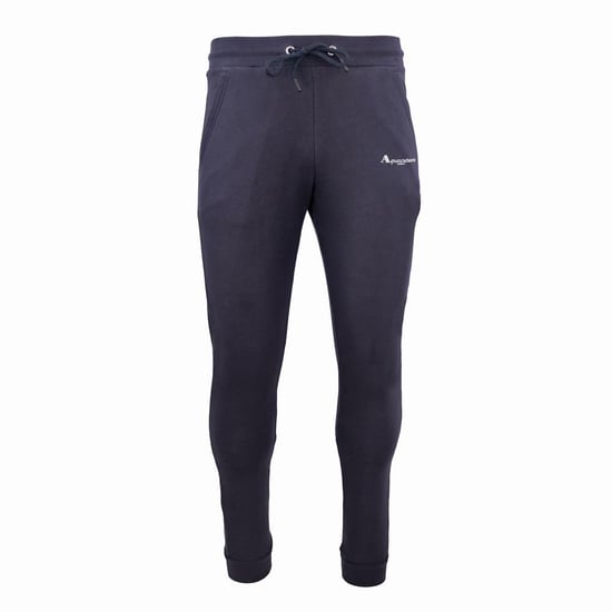 Pantalones deportivos azul marino con logo de Aquascutum - Image 1