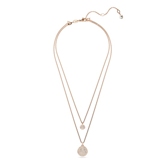 Swarovski 'Meteora' Women's Gold Plated Metal Necklace - Rose 5683449 - Image 2
