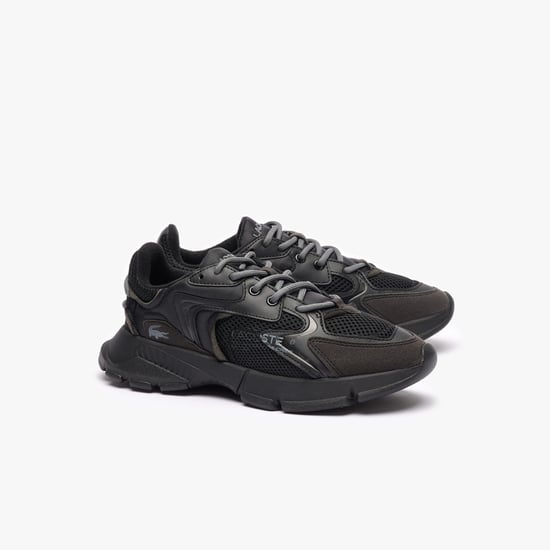 Boy's Lacoste Juniors L003 Neo Trainers in Black