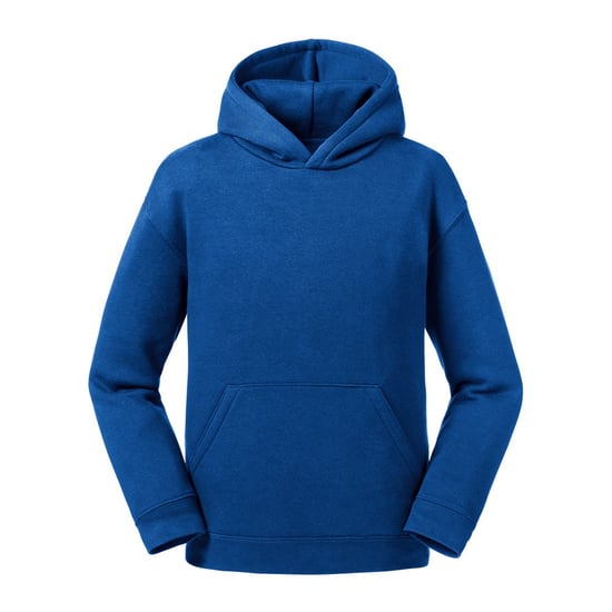Russell Kids/Childrens Authentic Hooded Sweatshirt (Bright Royal) - Image 1