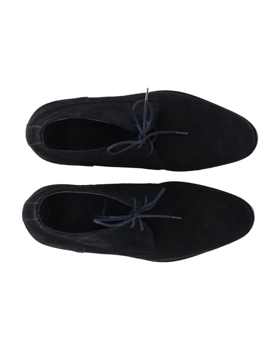 Hugo Boss Desert Lace-Up Ankle Boots in Black Suede - Image 5