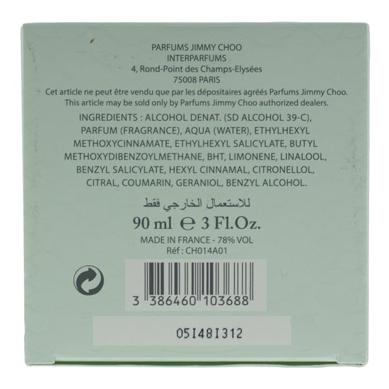 Jimmy Choo Floral Eau De Toilette Vaporizador 90 ml - Image 4