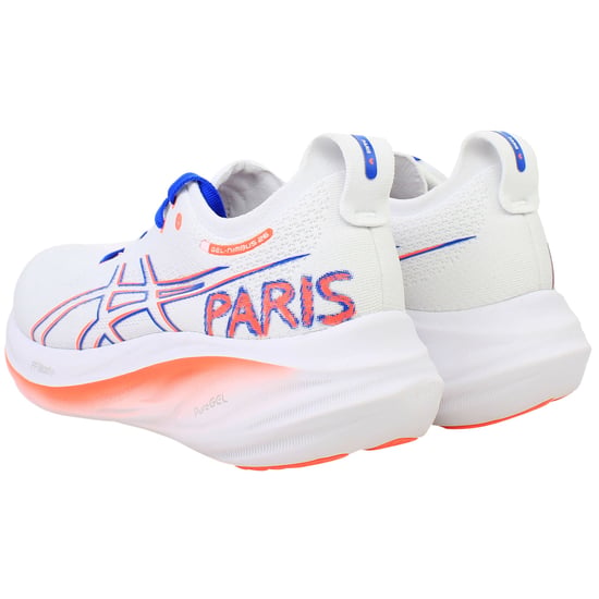 Asics Gel-Nimbus 26 Womens White Running Shoes - Image 4