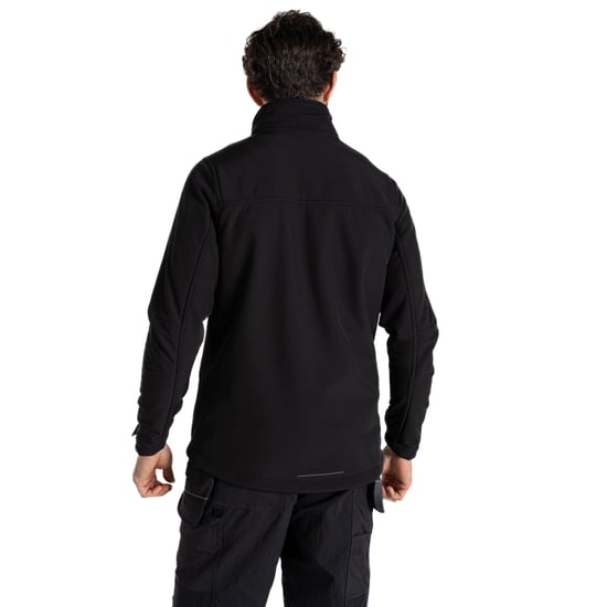 Craghoppers Mens Whitby Soft Shell Jacket (Black)