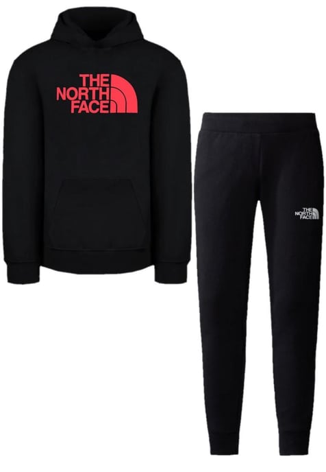 The North Face Boys Slacker Tracksuit Junior in TNF Black