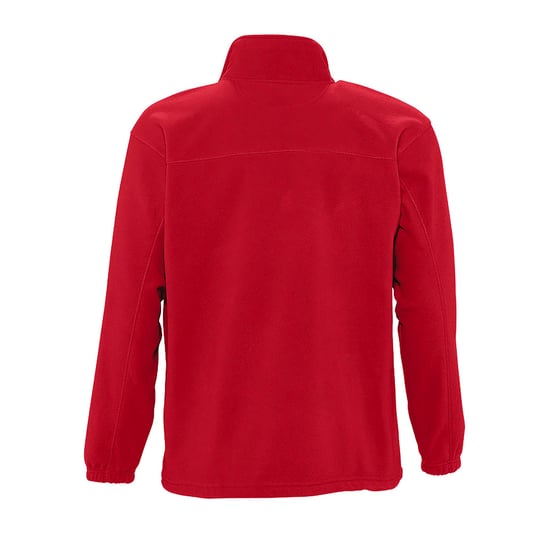 SOLS Mens North Full Zip Outdoor Fleece Jacket (Red) - Image 2