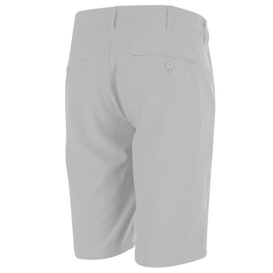 Island Green Mens Stretch Gripped Golf Shorts (Light Grey) - Image 2
