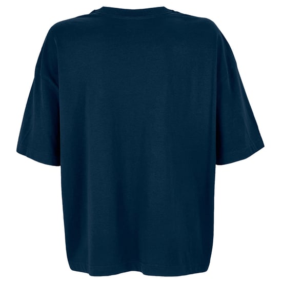 SOLS Womens/Ladies Boxy Organic Oversized T-Shirt (French Navy) - Image 2