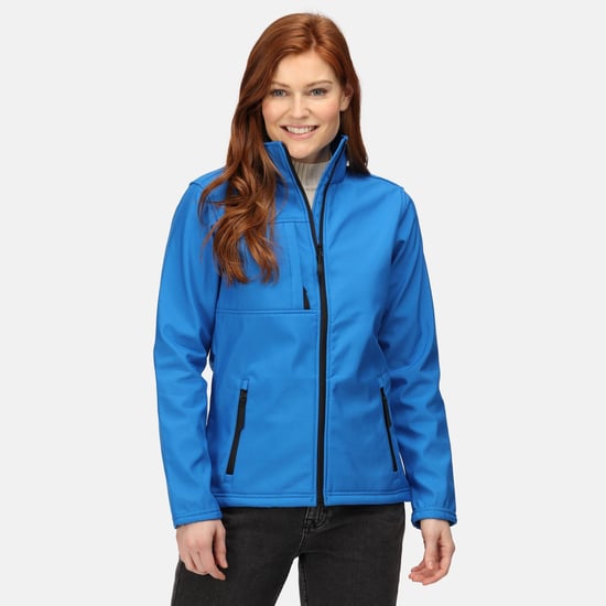 Regatta Womens/Ladies Octagon II Waterproof Soft Shell Jacket (Oxford Blue/Black)