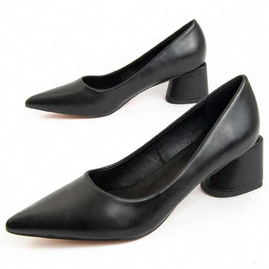 Montevita Heel Shoe Tinna In Black