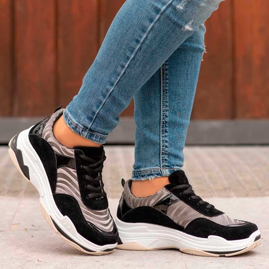 Confortable sneaker Montevita in Black