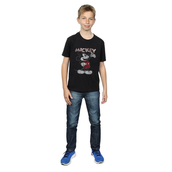 Disney Boys Mickey Mouse Presents T-Shirt (Black) - Image 4