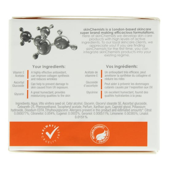Crema Iluminadora de Vitamina C Skin Chemists 50ml - Image 3