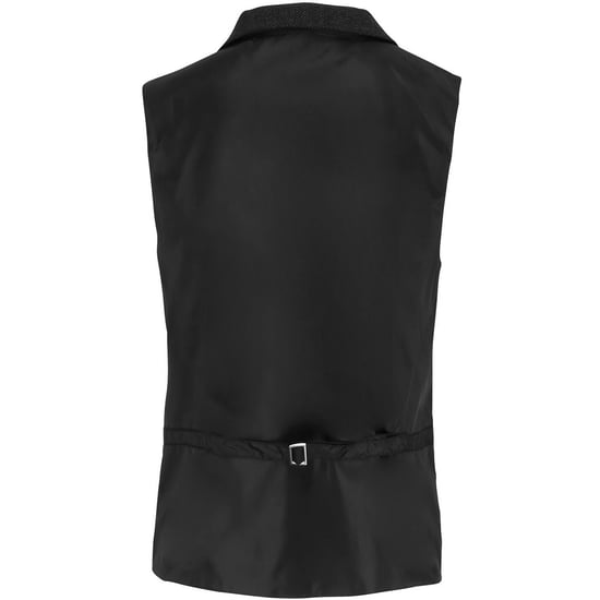 Premier Mens Herringbone Waistcoat (Dark Grey) - Image 2