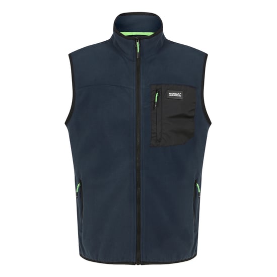 Regatta Mens Frankie Fleece Gilet (Navy) - Image 1