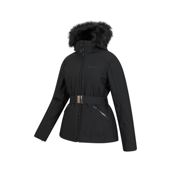 Mountain Warehouse Womens/Ladies Swiss RECCO Ski Jacket (Black) - Image 3