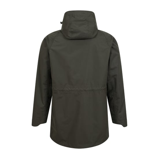 Mountain Warehouse Mens Westport Long Waterproof Jacket (Dark Khaki)