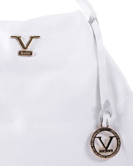 V Italia Bolso de Mano para Mujeres V10312 DOLLARO BIANCO - Image 4