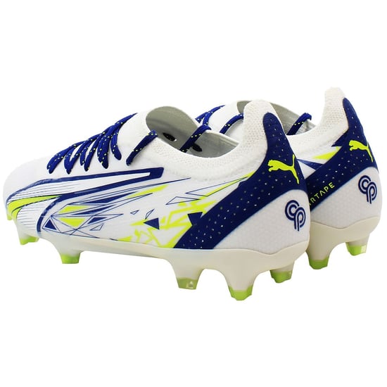Botas de fútbol Puma Ultra Ultimate CP FG/AG para hombre en blanco - Image 3