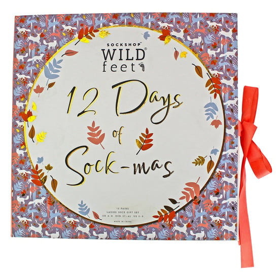 Wildfeet - 12 Días Calendario de Adviento Calcetines En Caja De Regalo De Navidad - 12 Days of Xmas - Image 2