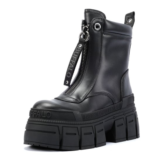 Buffalo Gospher Zip Women's Black Boots - Image 3