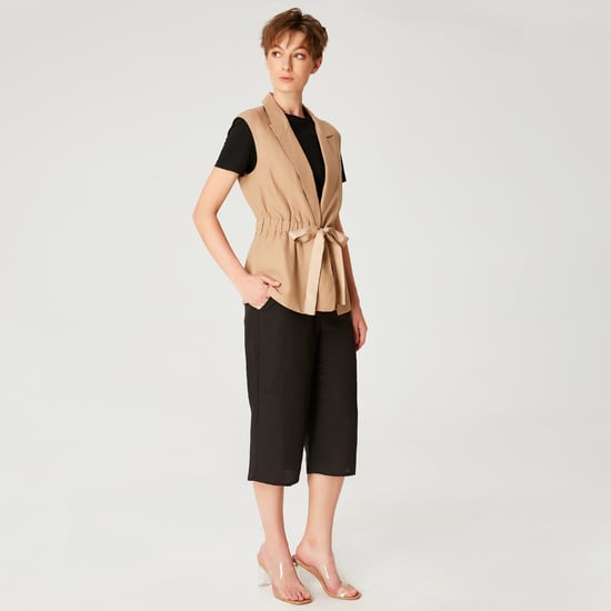 Waistcoat with drawstring - Image 3