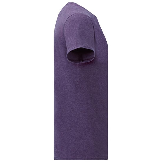 Fruit of the Loom Mens Valueweight Heather T-Shirt (Purple) - Image 3