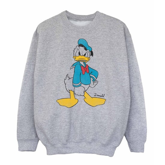 Disney Boys Angry Donald Duck Sweatshirt (Sports Grey) - Image 1